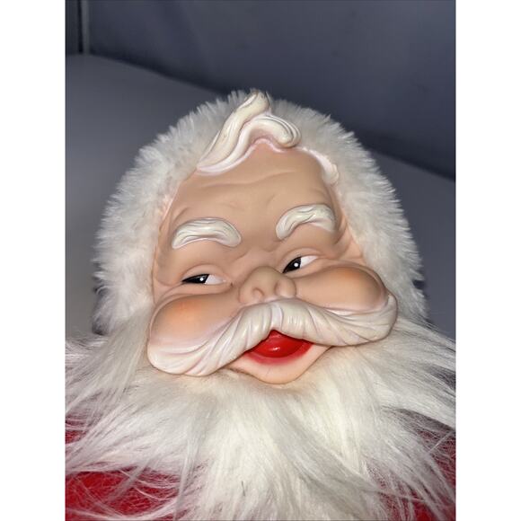 Christmas Holiday 1988 Goldsmith Santa Claus Doll with Coca-Cola Bottle Vintage - Picture 10 of 11